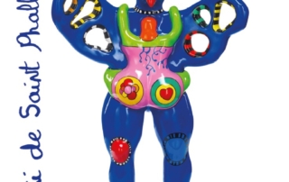 Vue de l'Oiseau amoureux de Niki de Saint Phalle en couverture du catalogue