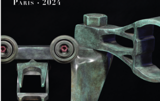 Artiste émergent Vue du Minotaure, une sculpture en bronze en couverture du catalogue