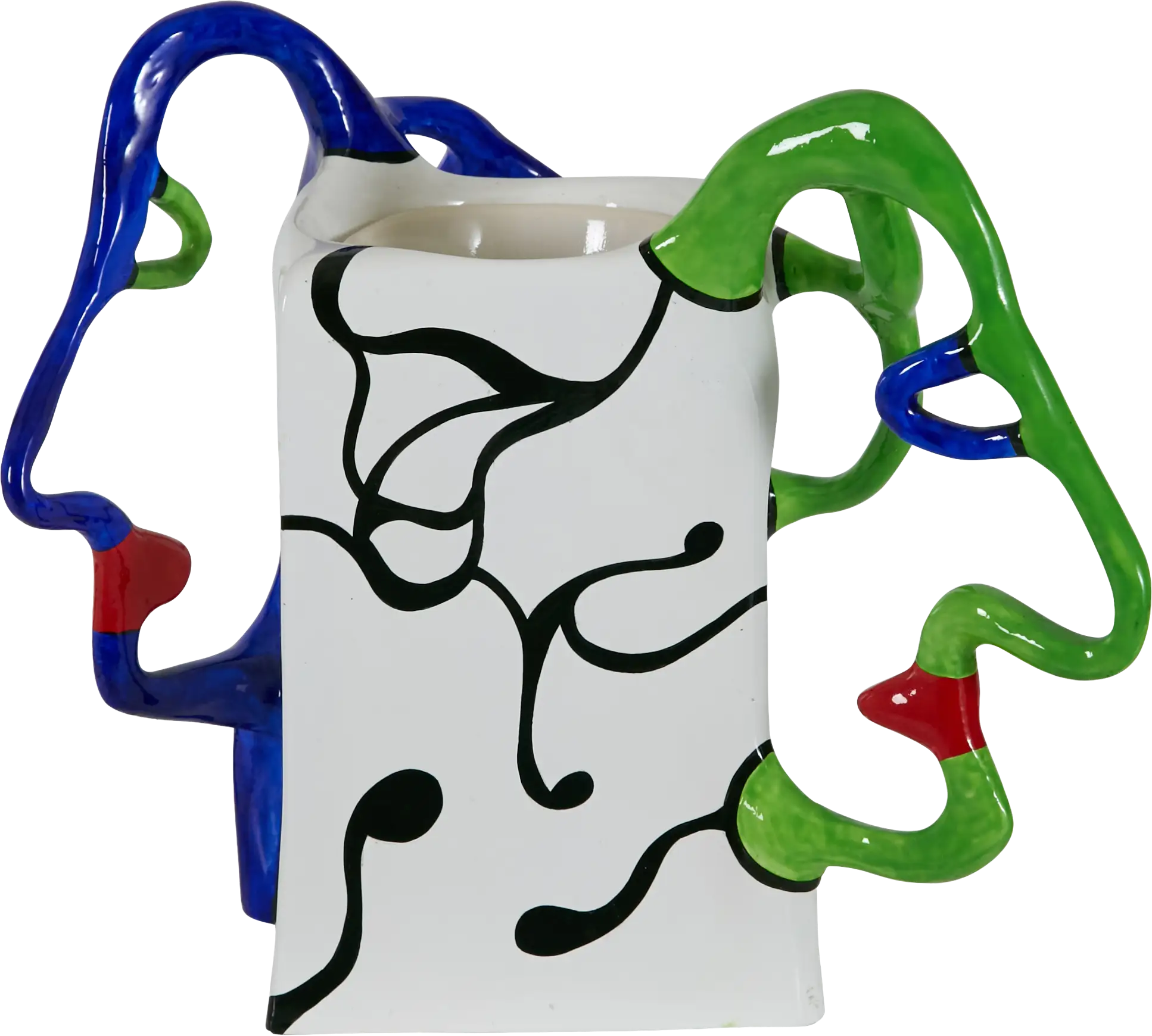 Vase aux deux têtes